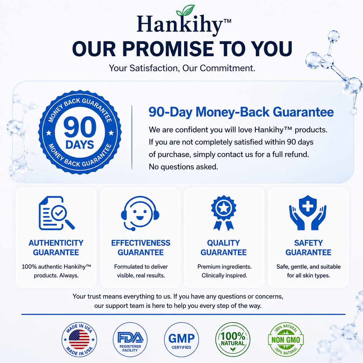 Hankihy® 2-in-1 Microneedle & Hydrocolloid Clear Patches Targets Skin Tags, Flat Warts & Blemishes | Invisible Patch Technology for Face & Body