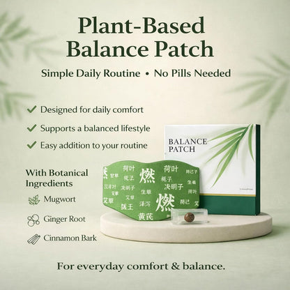 Hnakihy® Herbal Balance Patch — Japanese Kampo Formula