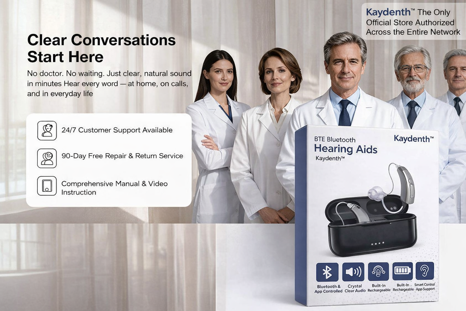 Kaydenth official store hearing aids