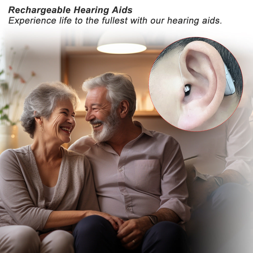 Comfortable discreet Bluetooth hearing aids