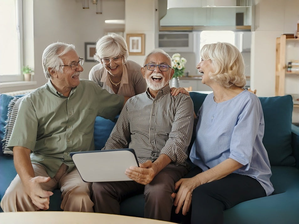 Group conversations with hearing support