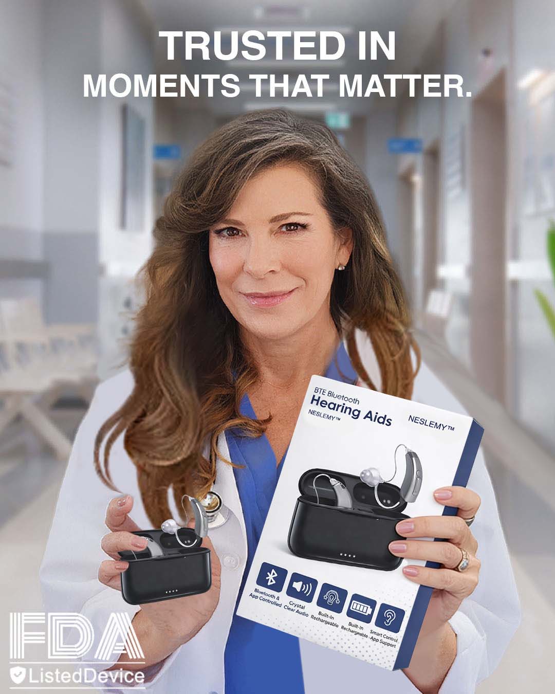 Doctor recommended hearing aids